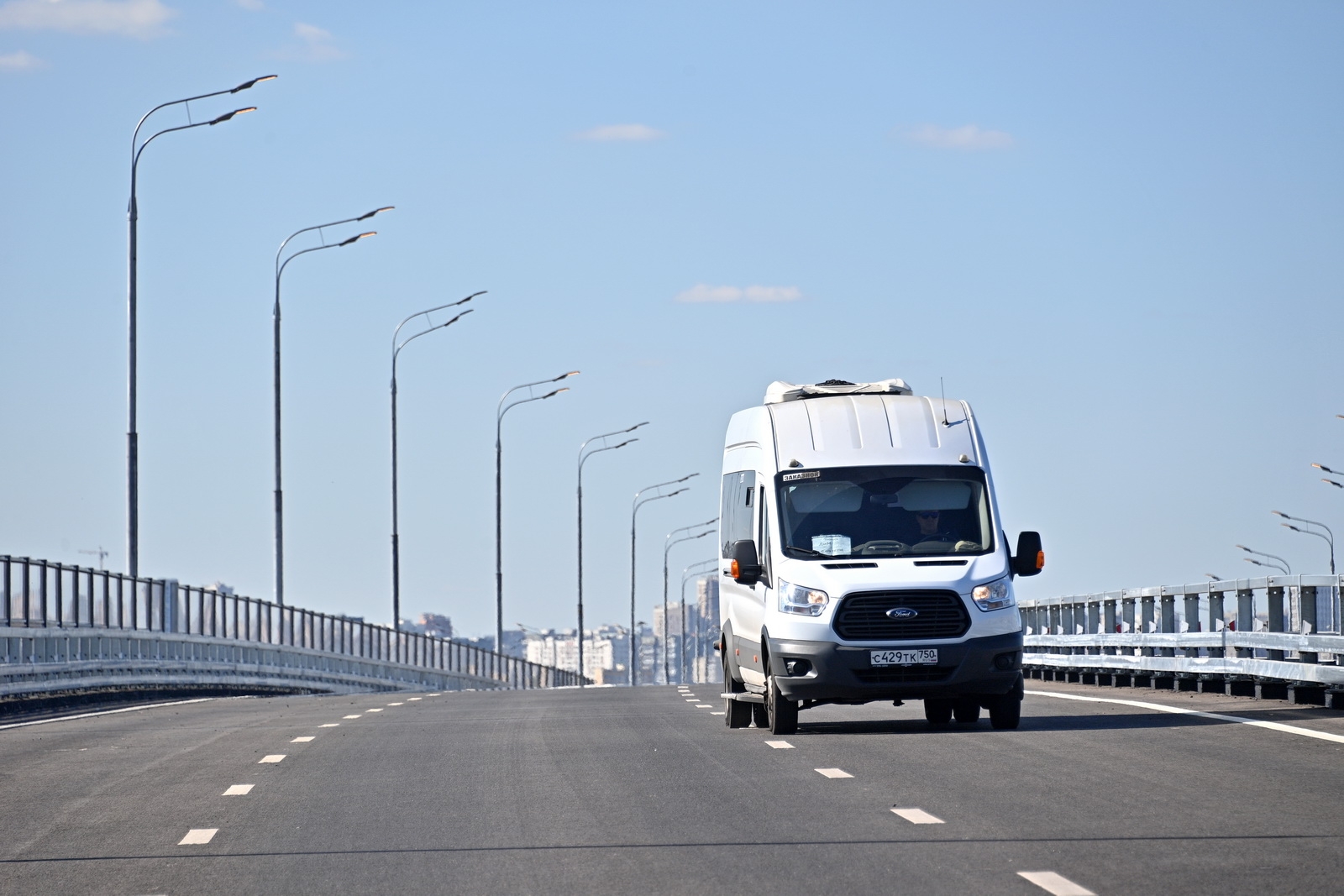 Открытие основного участка Московского скоростного диаметра