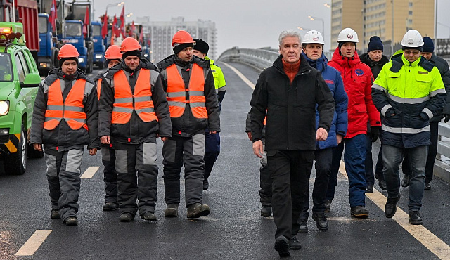 Открыто движение по Дмитровскому путепроводу в сторону области