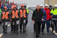 Открыто движение по Дмитровскому путепроводу в сторону области