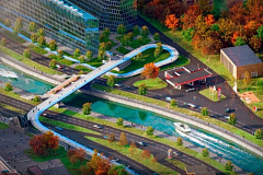Собянин: семь пешеходных мостов построят в Москве до 2026 года